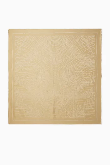 Foulard in Lurex-viscose