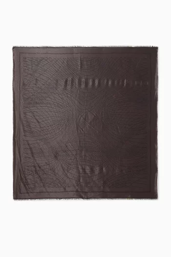 Foulard in Lurex-viscose