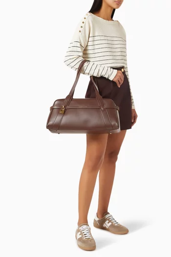 Medium Shoulder Bag in Leather