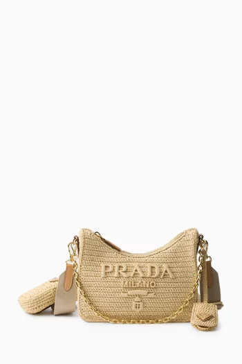 Re-Edition 2005 Crossbody Bag in Crochet