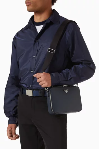 Brique Bag in Saffiano Leather