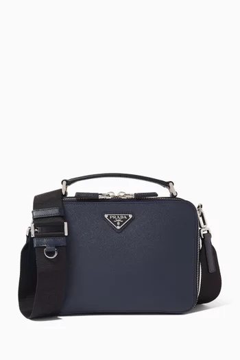 Brique Bag in Saffiano Leather