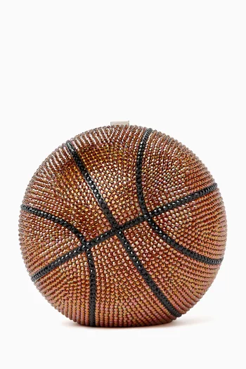 Basketball Crystal Clutch