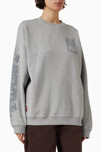 The Reader Sweatshirt in Organic Cotton