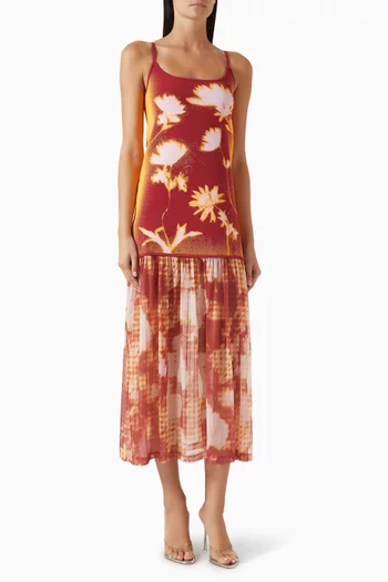 Ginger Tank Dress in Recycled Rayon