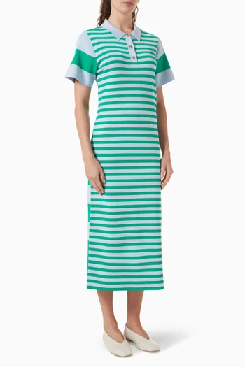 Acacia Polo Dress in Viscose Blend