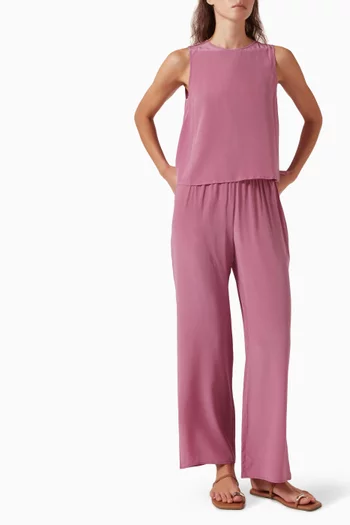 Sofia Top in Silk Charmeuse
