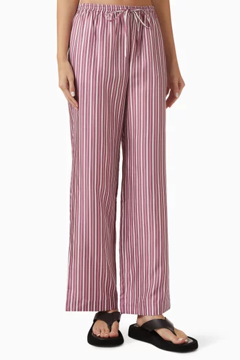 Aurelia Straight-leg Pants in Silk