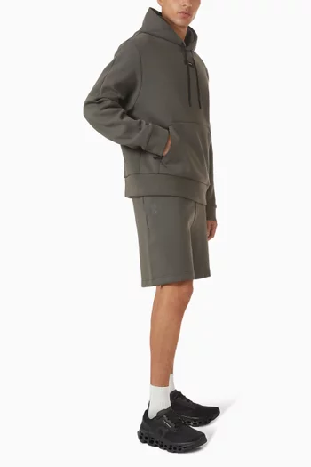 Focus Tech Shorts in Cotton-blend