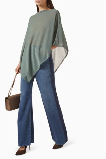 Wide-leg Jeans in Denim