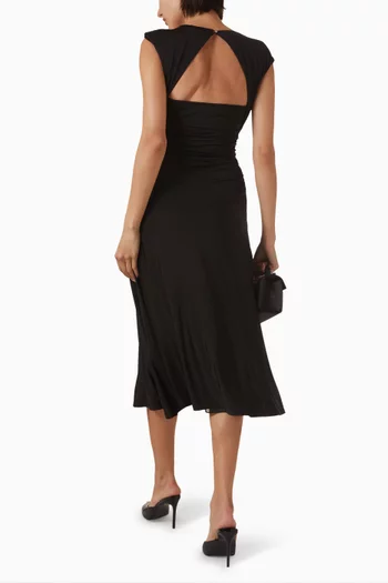 Cut-out Dress in Jersey