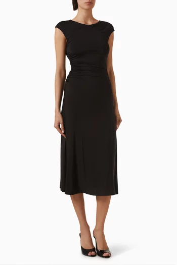 Cut-out Dress in Jersey