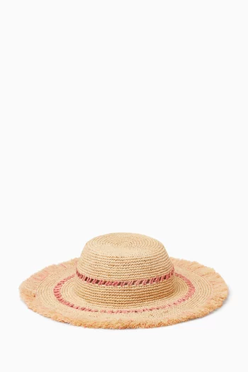 India Straw Beach Hat