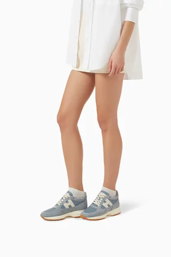 Interactive Sneakers in Suede