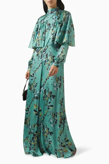 Harper Cape Dress
