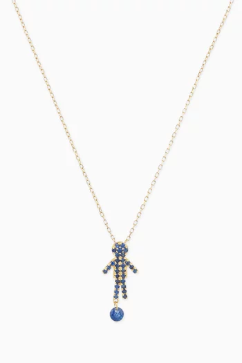 Séléné Boy Necklace in 18kt Gold