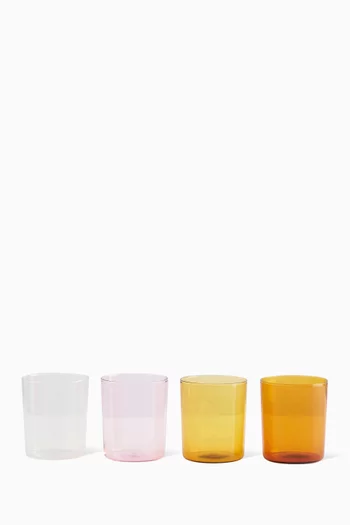Large Summer Gobelets, Set of 4