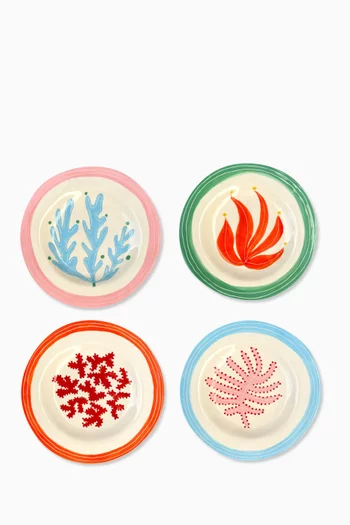 Under the Sea Dessert Plates, Set of 4