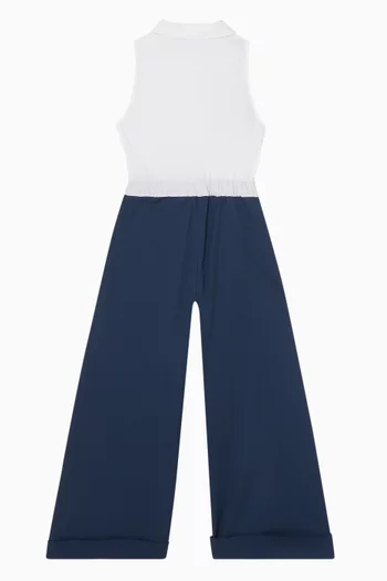 Knot Jumpsuit in Cotton