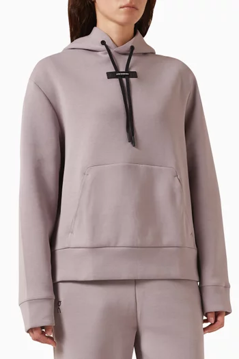 Focus Tech Hoodie in Cotton-blend