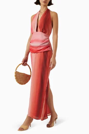 Lima Open-back Dress