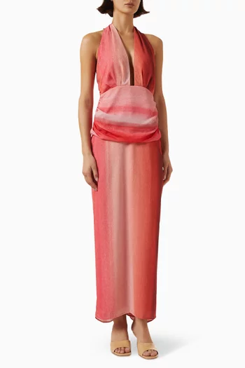 Lima Open-back Dress