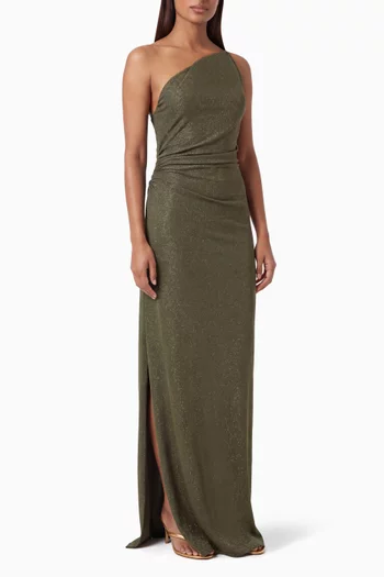 Celele One-shoulder Dress in Jersey