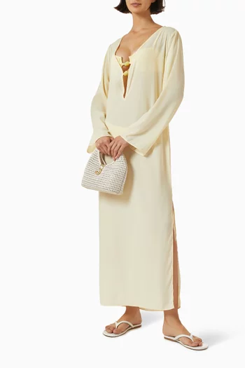 Luna Sheer Dress in Chiffon