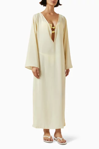Luna Sheer Dress in Chiffon