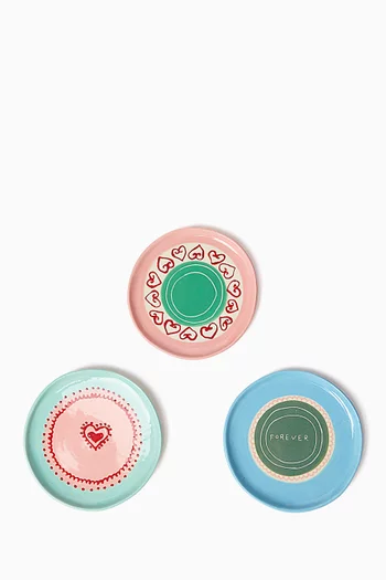 Nos Amours Set of 3 Jewellery Plates