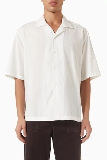 x Beckham Relaxed Fit Shirt in Silk-blend