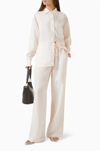 Relaxed-fit Shirt in Linen-blend