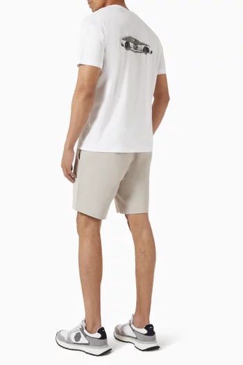 x Porsche T-shirt in Mercerised Cotton