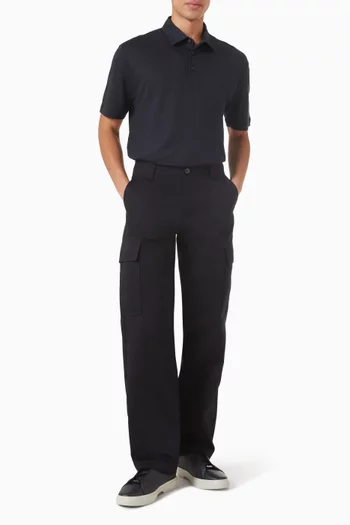 x Beckham Polo T-shirt in Linen