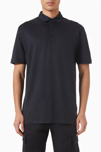 x Beckham Polo T-shirt in Linen