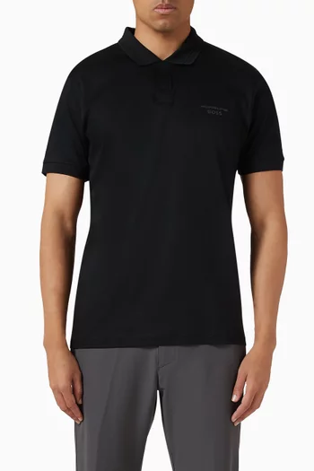 x Porsche Polo Shirt in Mercerised Cotton