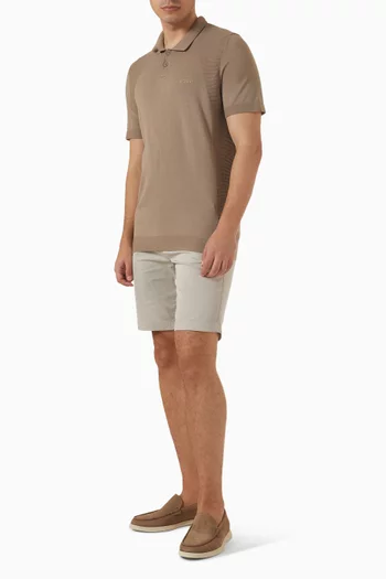 Bodymapping Polo Shirt  in Cotton-blend