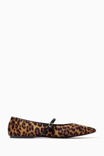 Mina Ballerina Flats in Velvet