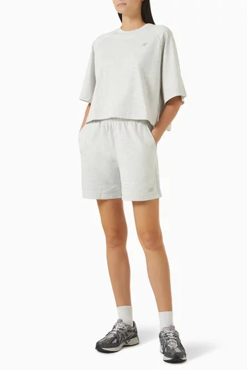 Raglan Oversized T-shirt in Cotton
