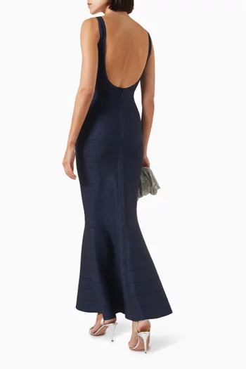 Dion Dress in Lurex