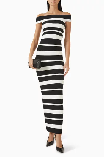 Kiva Off-shoulder Gown