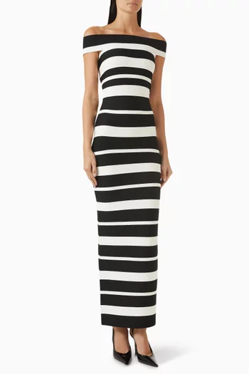 Kiva Off-shoulder Gown