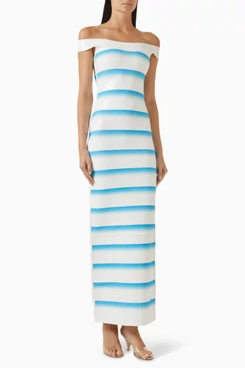 Rina Off-shoulder Gown