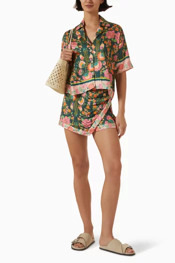 Arabesque Rose Octavia Shirt