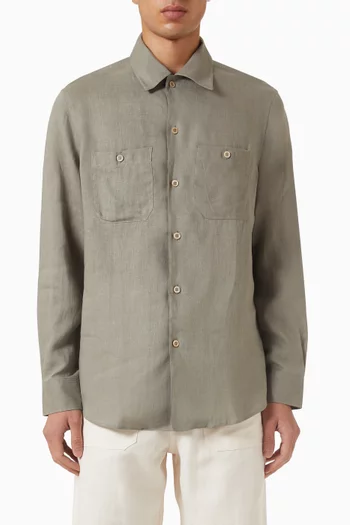 Easy Fit Shirt in Linen