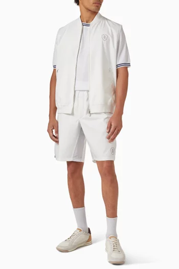 Logo Vest in Nylon