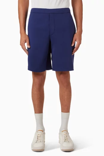 Logo Shorts in Cotton Interlock