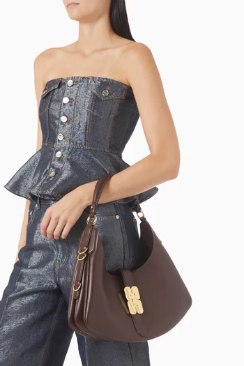 Small Kat Shoulder Bag in Recycled Leather