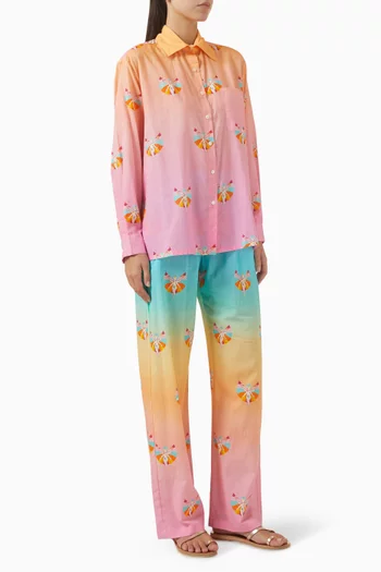 Aurora Magic Shirt & Pants Set in Cotton