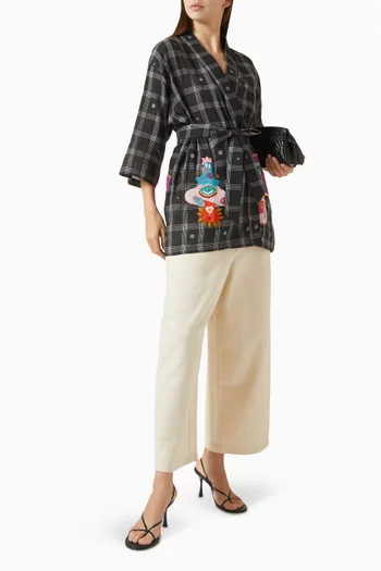 Shroom Mystery Kimono in Cotton